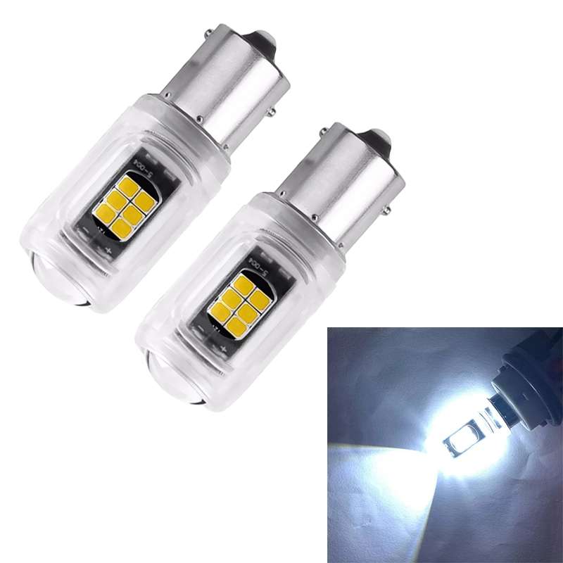 2pcs 1156 DC12V / 2.16W / 0.18A / 480LM Car LED Turn Signal Light(Red Light)