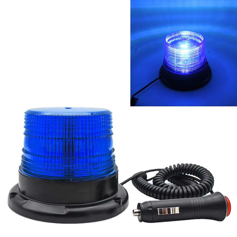 School Bus Engineering Vehicle Safety Warning Light Rear-end Collision Yellow Signal Lamp (Blue Ligh