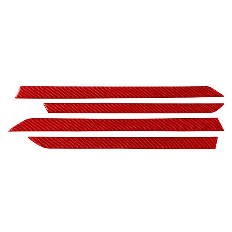 Car Carbon Fiber Door Decorative Strip for Honda Tenth Generation Civic 2016-2019, Left and Right Dr