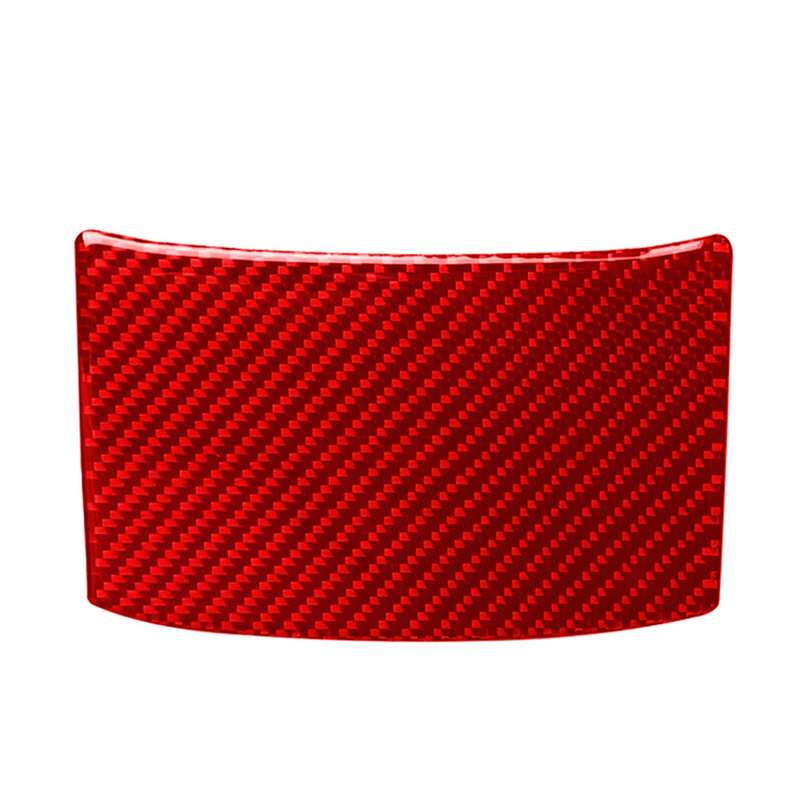 Car Carbon Fiber Rear Debris Cover Decorative Sticker for Honda Tenth Generation Civic 2016-2019, Le