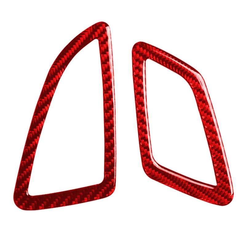 Car Carbon Fiber Dashboard Air Outlet Decorative Sticker for Honda Tenth Generation Civic 2016-2019,