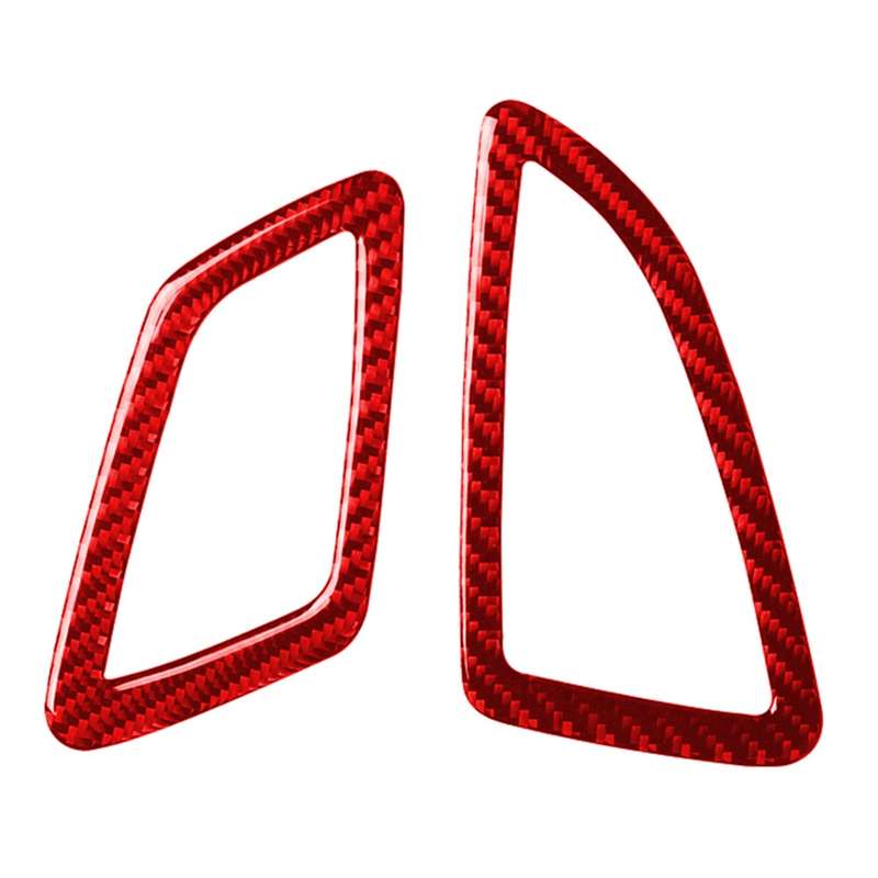 Car Carbon Fiber Dashboard Air Outlet Decorative Sticker for Honda Tenth Generation Civic 2016-2019,