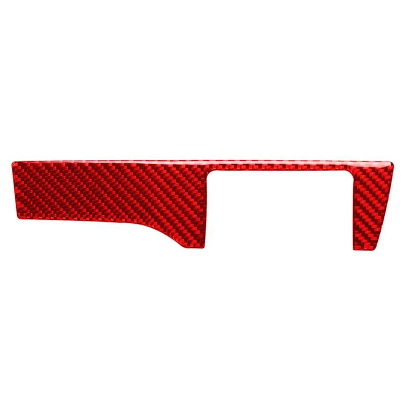 Car Carbon Fiber Headlight Switch Panel Decorative Sticker for Honda Tenth Generation Civic 2016-201