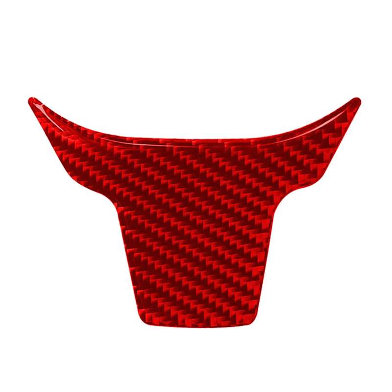 Car Carbon Fiber Steering Wheel Decorative Sticker for Honda Tenth Generation Civic 2016-2019, Left