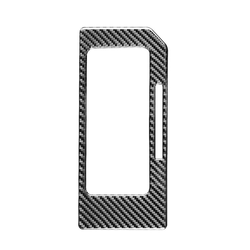 Car Carbon Fiber Gear Panel B Decorative Sticker for Ford F150 2017-2020, Right Drive