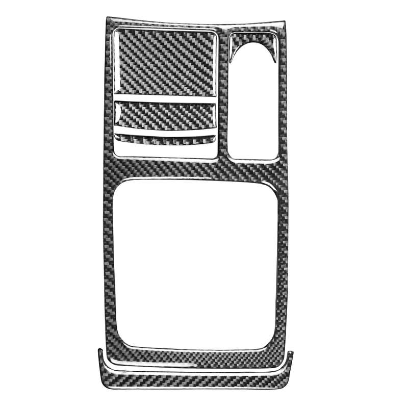 6 PCS Car Carbon Fiber Ashtray + Gear Position Decorative Sticker for Mitsubishi Lancer EVO (Only GT