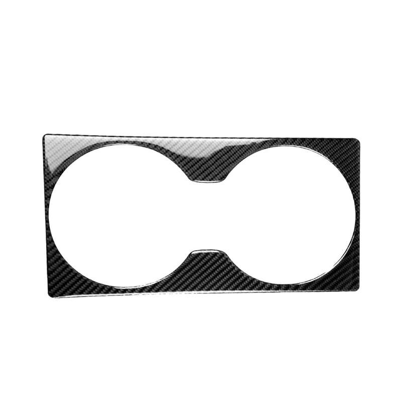 Car Carbon Fiber Rear Seat Speaker Decorative Sticker for Nissan GTR R35 2008-2016, Left and Right D