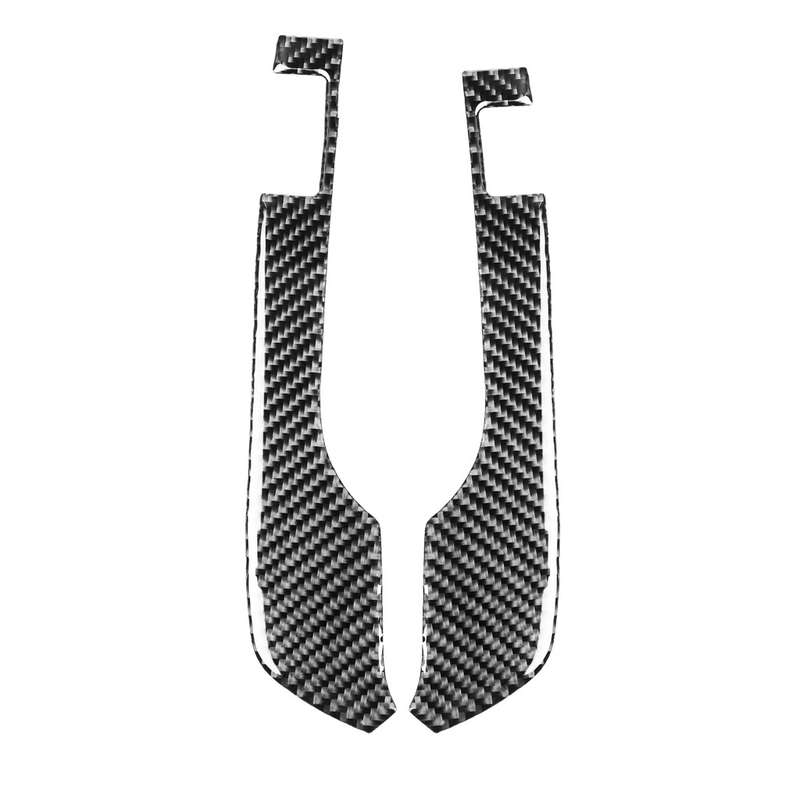 2 PCS Car Carbon Fiber Speedometer Decorative Sticker for Nissan GTR R35 2008-2016, Left and Right D