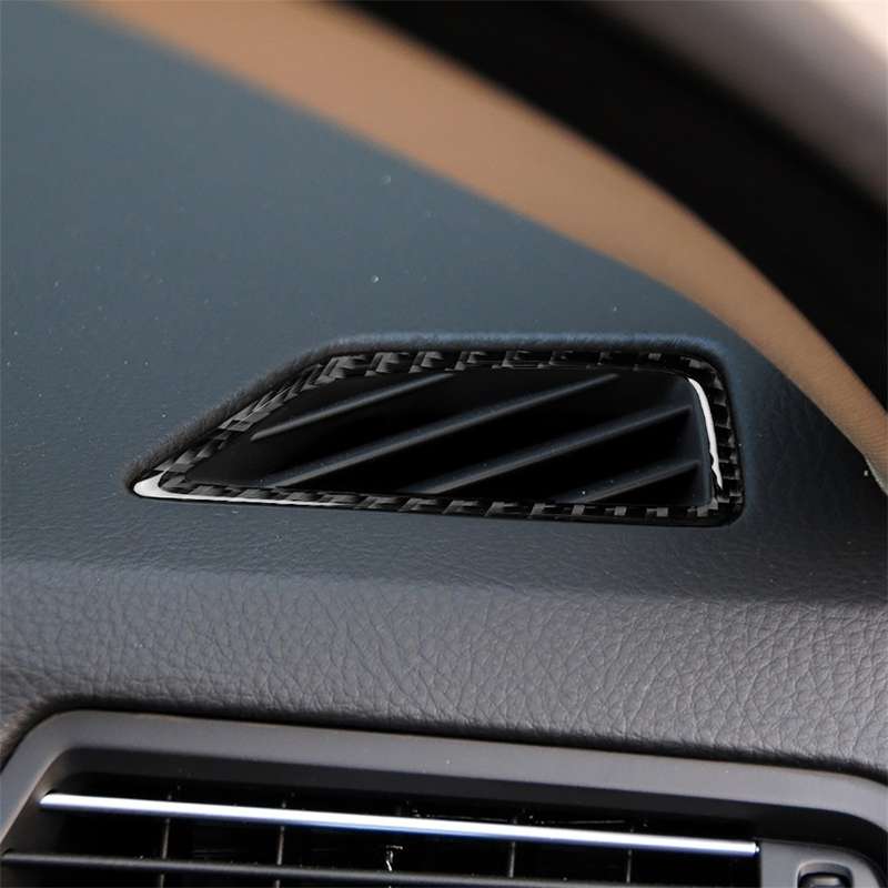 Three Color Carbon Fiber Car Instrument Air Outlet Decorative Sticker for BMW 5 Series F07 5GT 535i