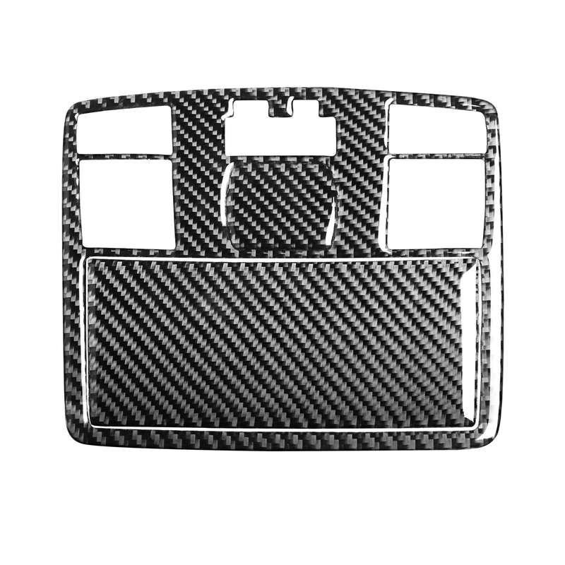 Car Carbon Fiber Front Reading Light Decorative Sticker for Mazda RX8 2004-2008, Left and Right Driv