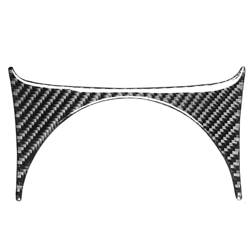 Car Carbon Fiber Gear Position Console Upper Decorative Sticker for Mazda RX8 2004-2008, Left and Ri