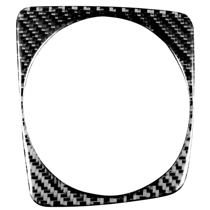 Car Carbon Fiber Manual Gear Decorative Sticker for Honda Civic 8th Generation 2006-2011, Left Drive