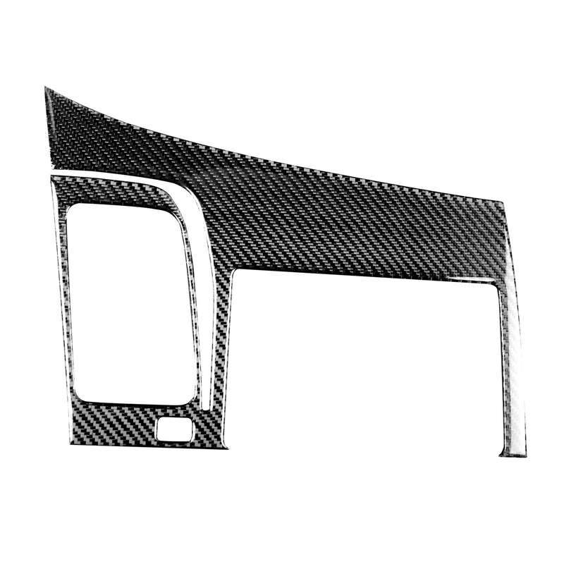 Car Carbon Fiber Navigation Panel Decorative Sticker for Honda Civic 8th Generation 2006-2011, Left