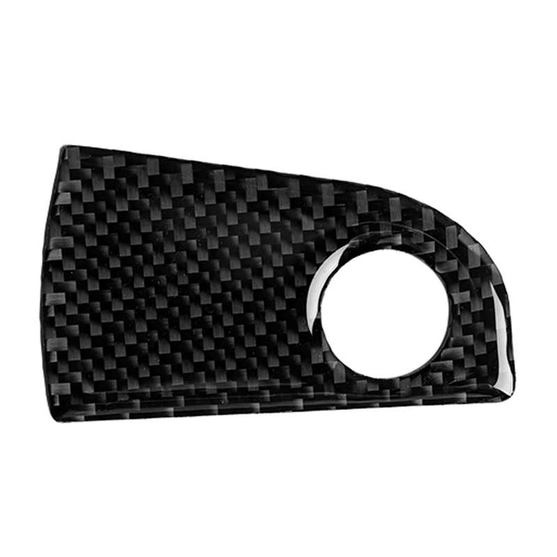 Car Carbon Fiber Passenger Seat Storage Decorative Sticker for Alfa Romeo Giulia 2017-2019, Right Dr