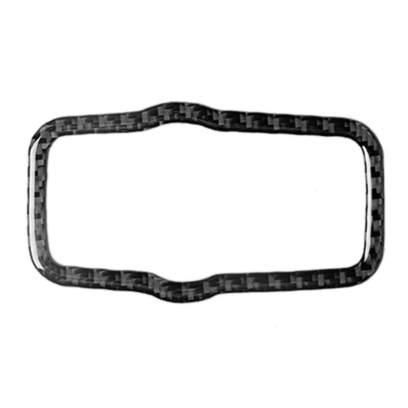 Car Carbon Fiber Headlight Switch Panel Decorative Sticker for Alfa Romeo Giulia 2017-2019, Left Dri