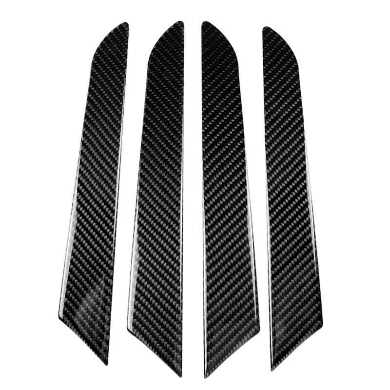 Car Carbon Fiber Door Panel Decorative Sticker for Mazda CX-5 2017-2018, Left and Right Drive Univer