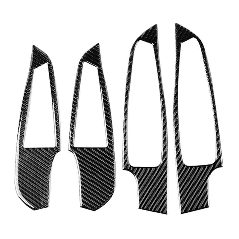 4 in 1 Car Carbon Fiber Window Glass Lift Decorative Sticker for BMW 3 Series G20/G28/325Li/330d/335