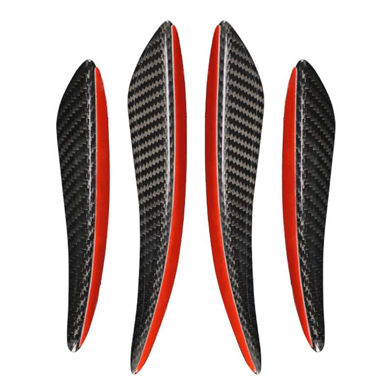 Universal Car Carbon Fiber Wind Knife Decorative Sticker, Left and Right Drive Universal