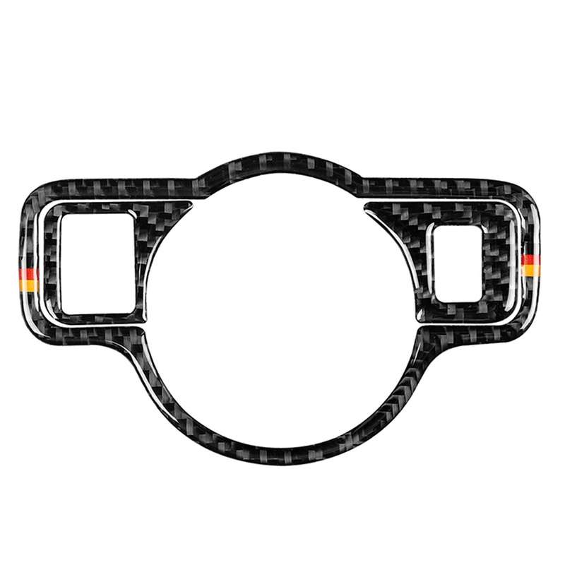 Car Carbon Fiber German Color Headlight Switch C Decorative Sticker for Mercedes-Benz A 2013-2018/B