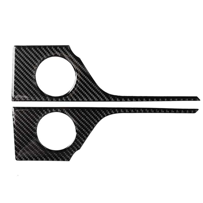 Car Carbon Fiber Rear Door Handle Decorative Sticker for Lexus RX300 / 270 / 200T / 450h 2016-2019,