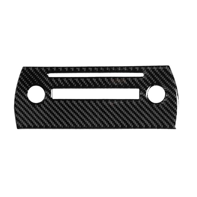 Car Carbon Fiber CD Panel Decorative Sticker for Lexus NX200 / 200t / 300h 2014-2021, Left and Right