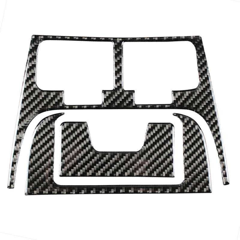 Car Carbon Fiber Rear Air Outlet Decorative Sticker for Lexus IS250 300 350C 2006-2012, Left and Rig