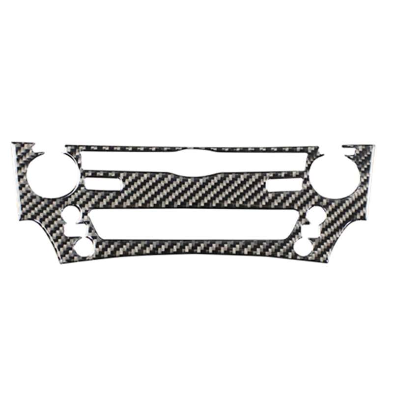 Car Carbon Fiber CD Panel Decorative Sticker for Lexus IS250 300 350C 2006-2012, Left and Right Driv