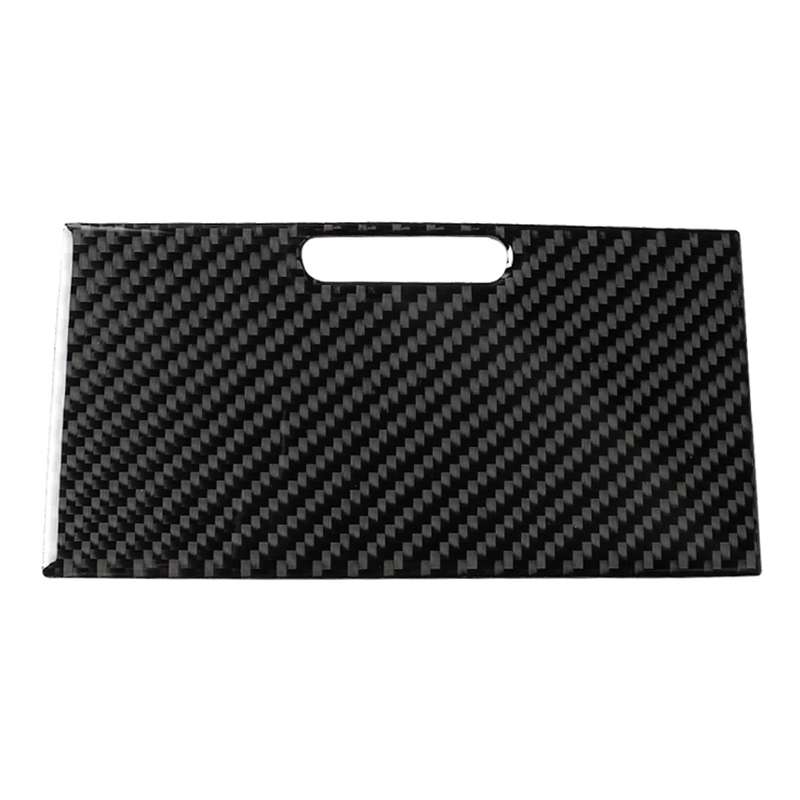Car Carbon Fiber Cigarette Lighter Panel Decorative Sticker for Lexus IS250 300 350C 2006-2012, Left