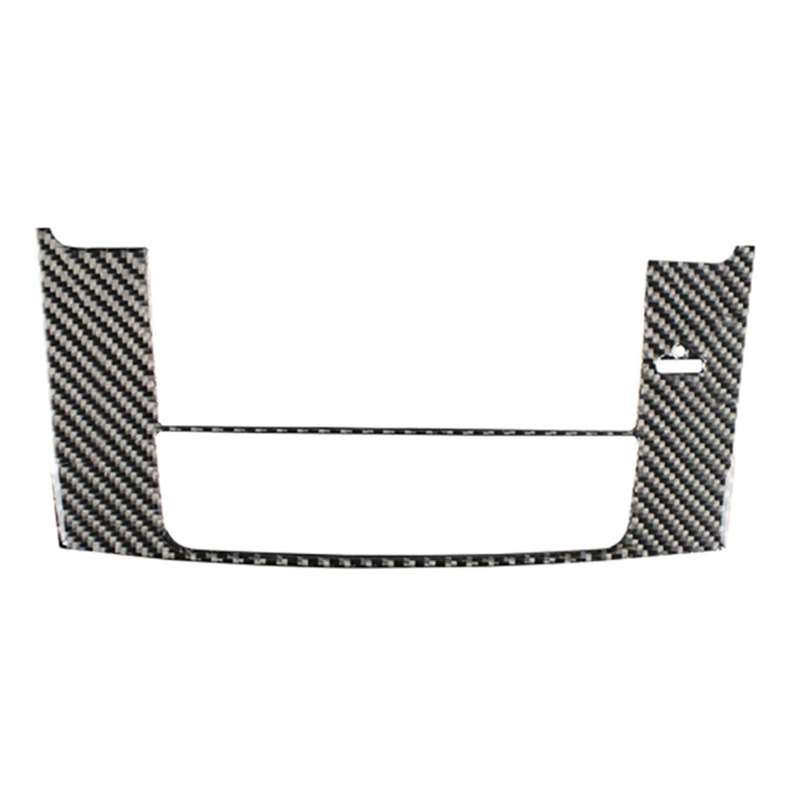 Car Carbon Fiber Navigation Panel A Decorative Sticker for Lexus IS250 300 350C 2006-2012, Left and