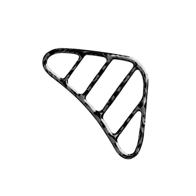 Car Carbon Fiber Small Left and Right Air Outlet Decorative Sticker for Lexus IS250 300 350C 2006-20