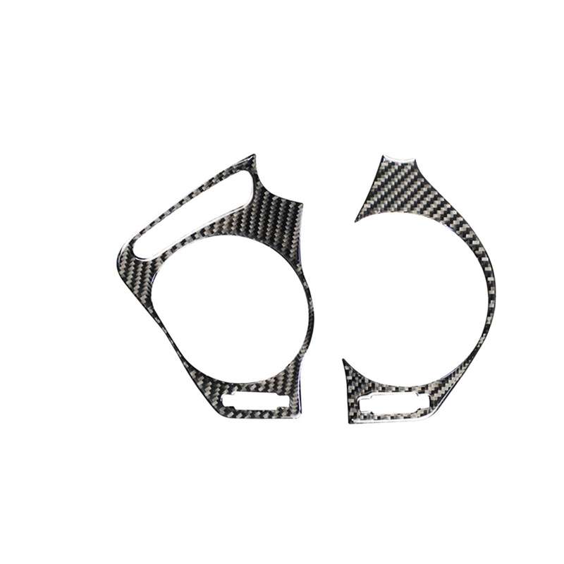 Car Carbon Fiber Big Left and Right Air Outlet Decorative Sticker for Lexus IS250 300 350C 2006-2012