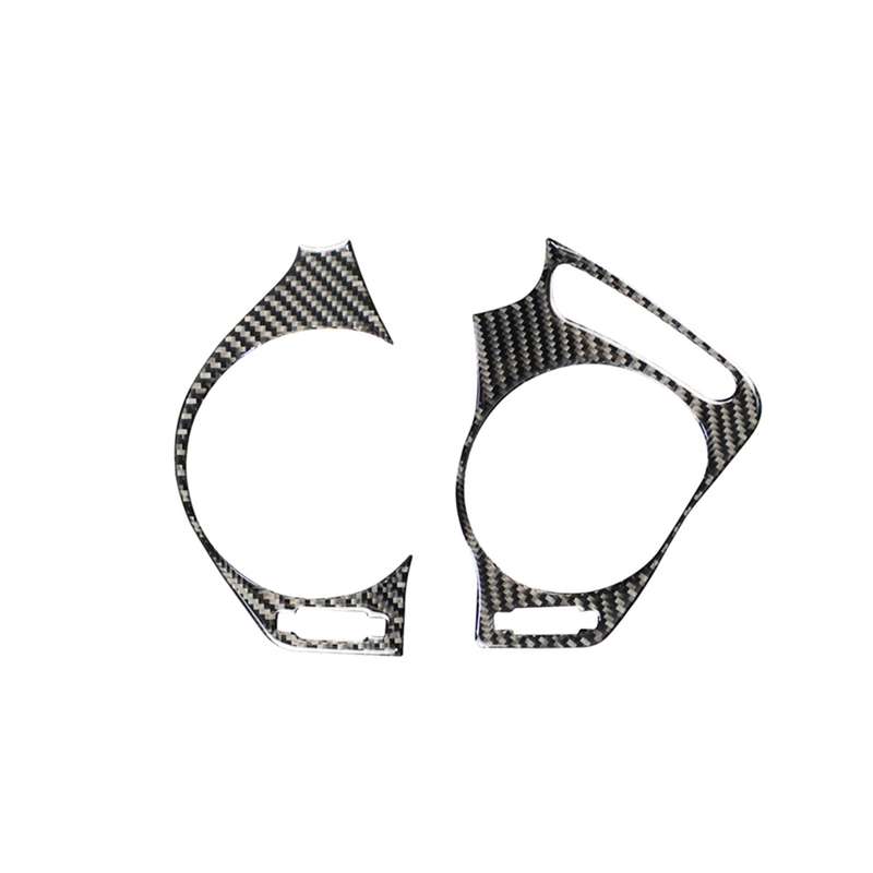 Car Carbon Fiber Big Left and Right Air Outlet Decorative Sticker for Lexus IS250 300 350C 2006-2012