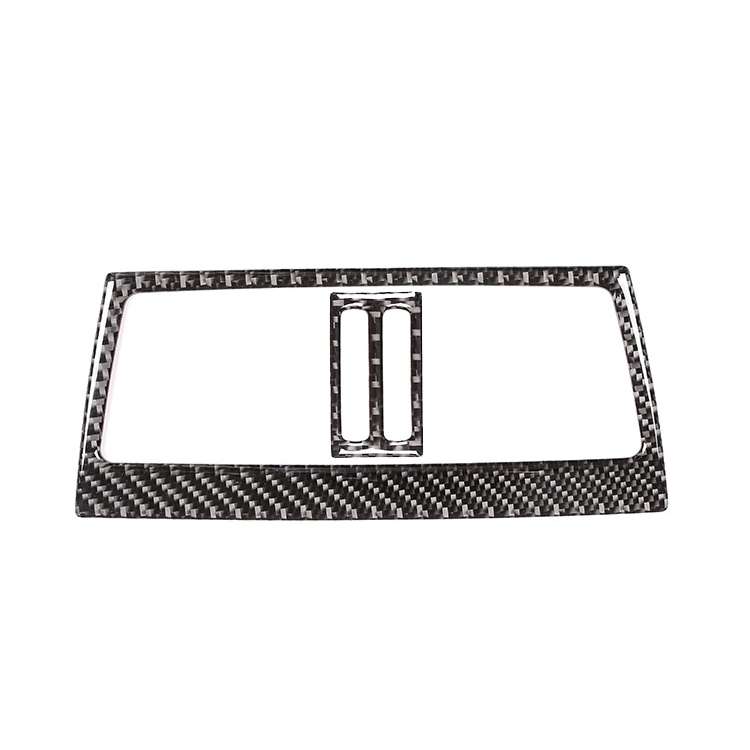 Car Carbon Fiber Solid Color Rear Air Outlet Decorative Sticker for BMW E70 X5 / E71 X6 2009-2013, L