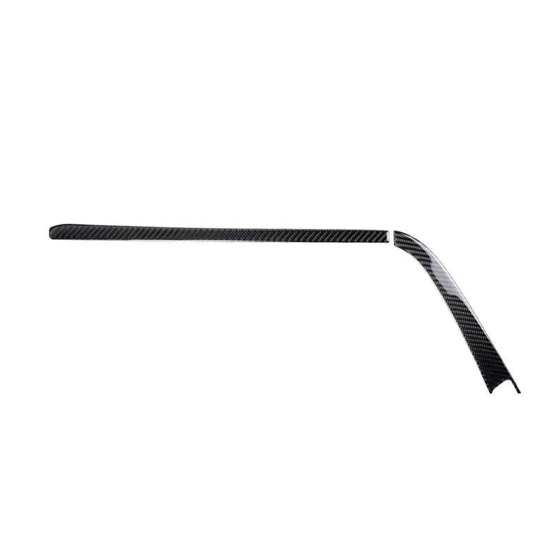 Car Carbon Fiber Front Passenger Seat Central Control Decorative Stripe for BMW 3 Series F30 / F34 2