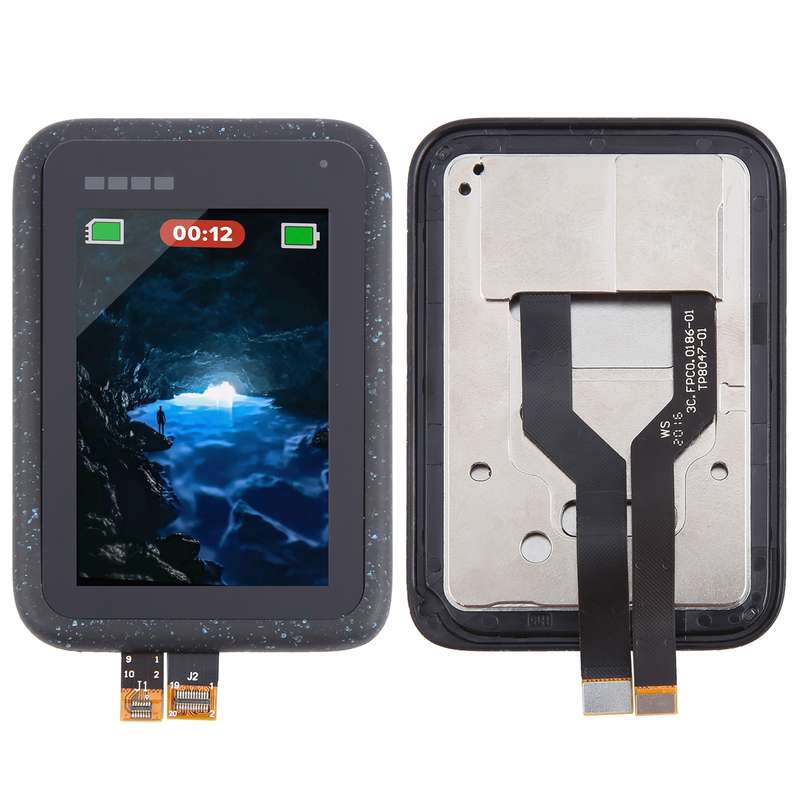 For GoPro Hero12 Black Original LCD Screen Digitizer Full Assembly With Frame