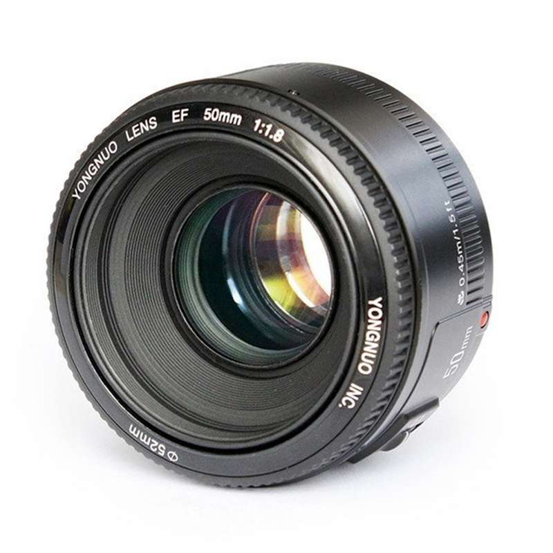 YONGNUO YN50MM F1.8C Auto Focus Lens for Canon EF Mount New Lens(Black)