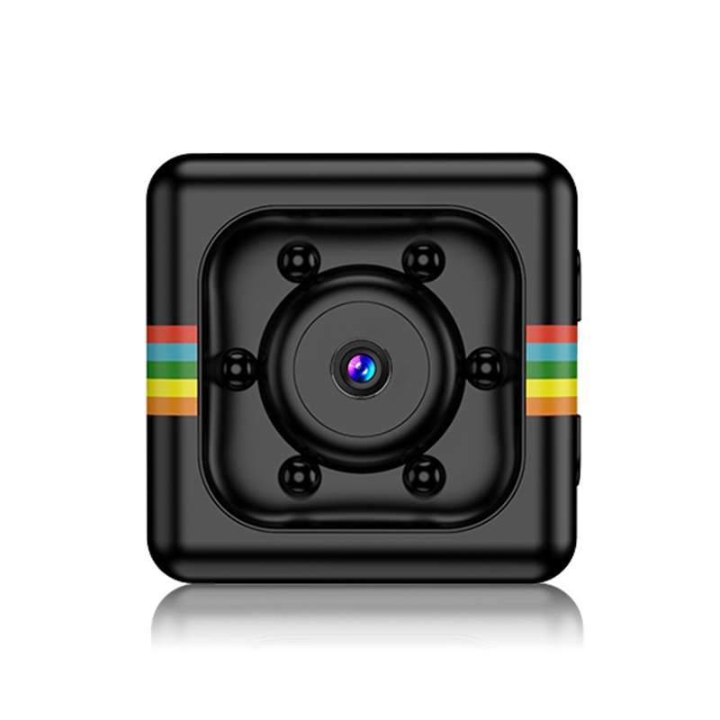 SQ11 Mini DV HD 1080P 2MP Sport Recorder Camera with Holder, Support Monitor Detection & IR Night Vi