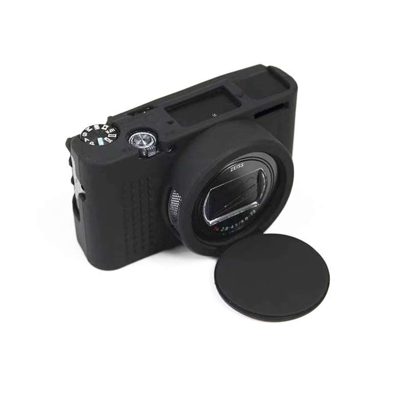Soft Silicone Protective Case for Sony Cyber-Shot RX100 VII / RX100 M7 (Green)