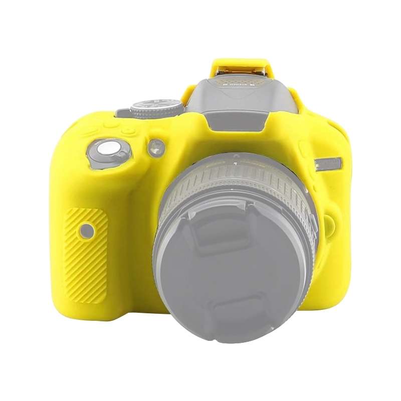 Soft Silicone Protective Case for Nikon D5300 (Camouflage)