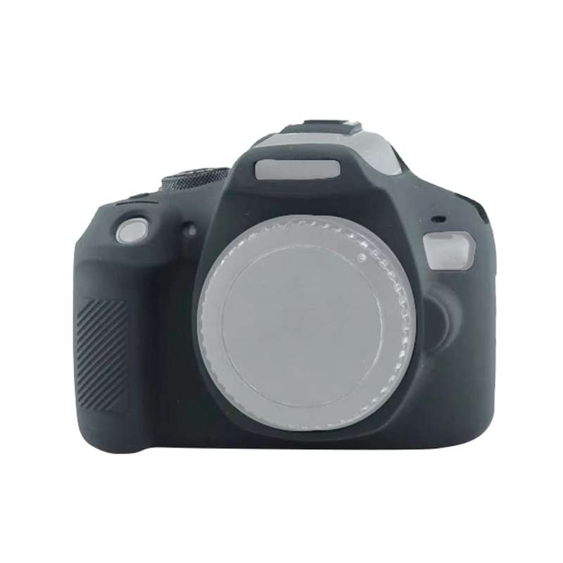 Soft Silicone Protective Case for Canon EOS 2000D (Camouflage)