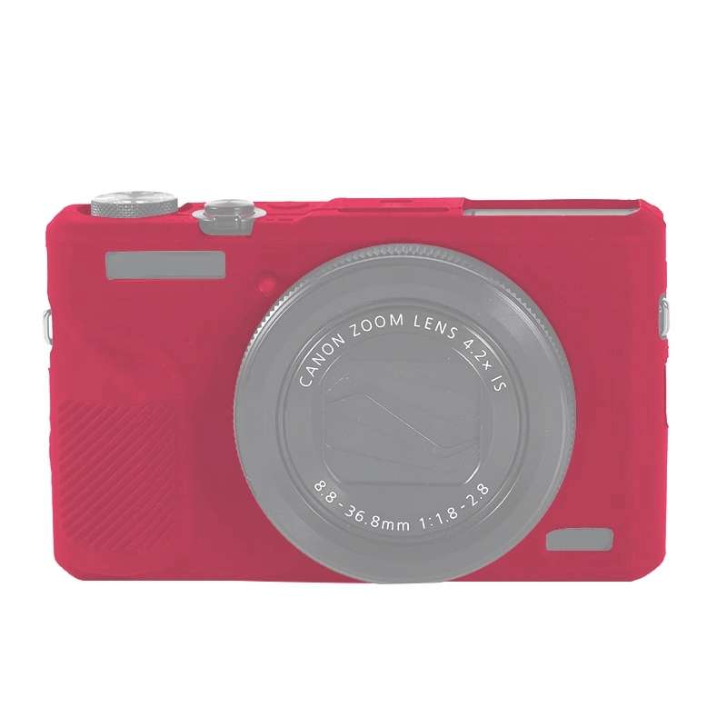For Canon PowerShot G7 X Mark III / G7X III / G7X3 Soft Silicone Protective Case(Camouflage)