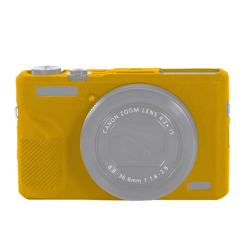 For Canon PowerShot G7 X Mark III / G7X III / G7X3 Soft Silicone Protective Case(Camouflage)