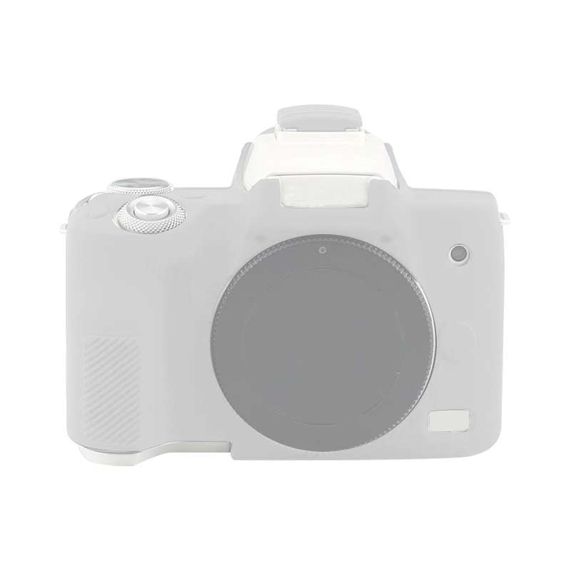 For Canon EOS M50 Mark II / M50 II Soft Silicone Protective Case(Camouflage)