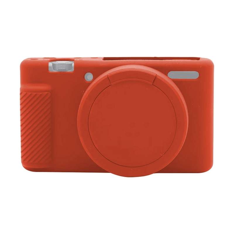 Soft Silicone Protective Case for Sony ZV-1 (Orange)