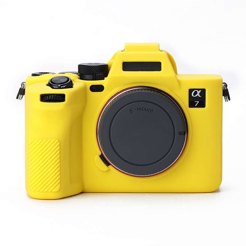 Soft Silicone Protective Case for Sony A7 IV (Blue)
