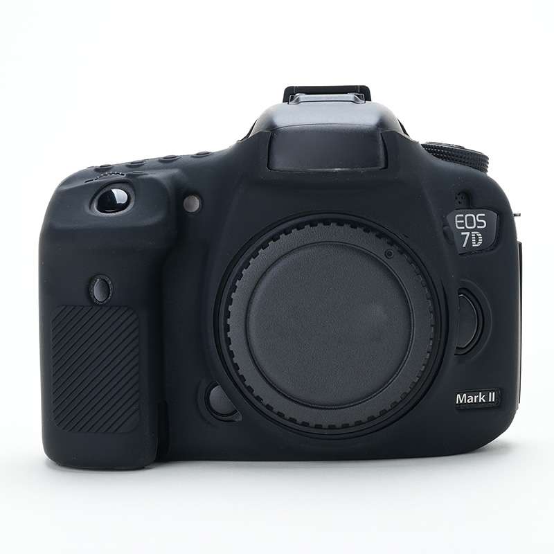 For Canon EOS 7D Mark II Soft Silicone Protective Case (Camouflage)