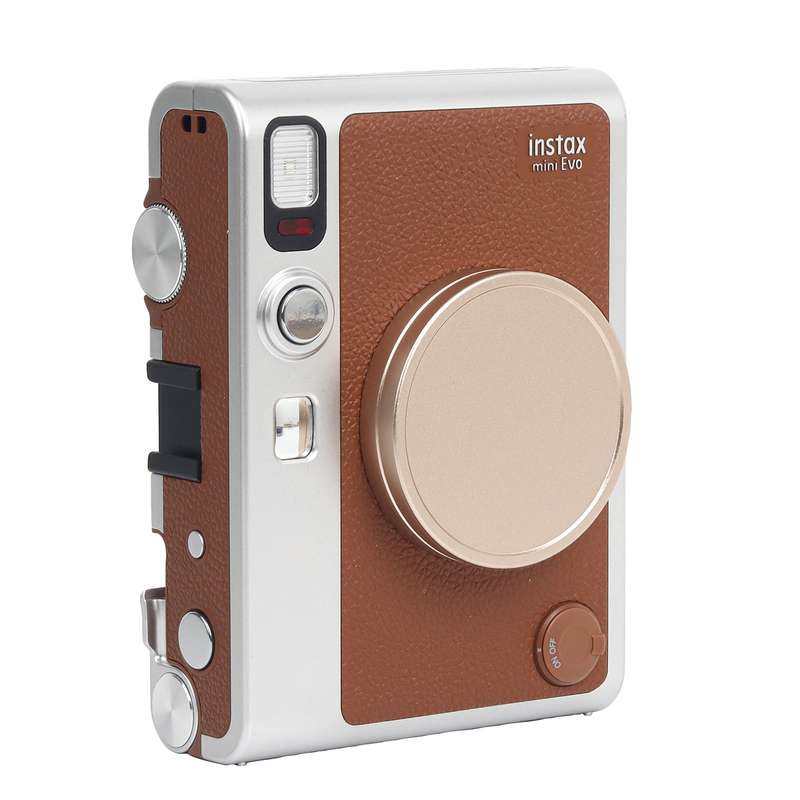 For FUJIFILM Instax mini EVO Camera Lens Cap Aluminum Alloy Protective Cover (Red)