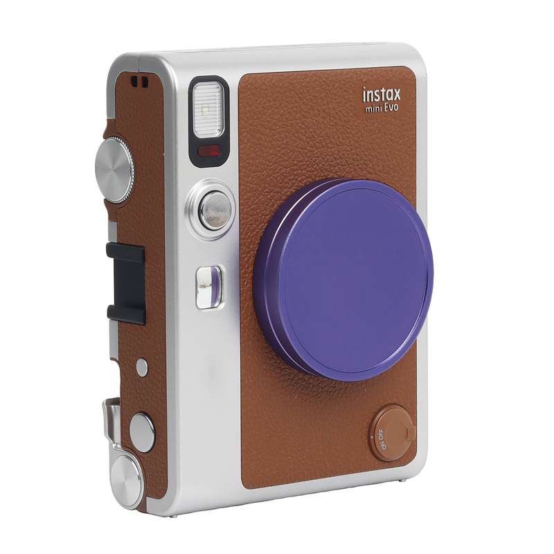 For FUJIFILM Instax mini EVO Camera Lens Cap Aluminum Alloy Protective Cover (Red)