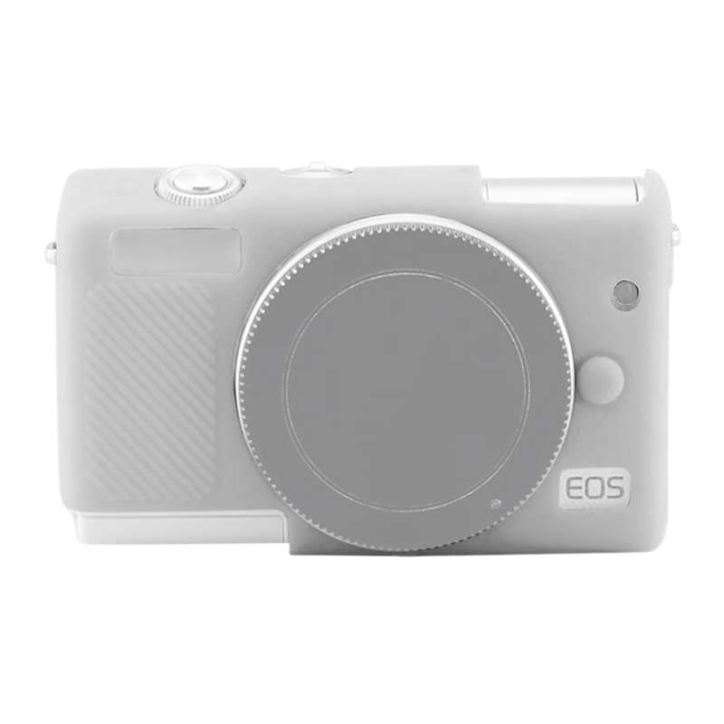 Soft Silicone Protective Case for Canon EOS M200 (Black)