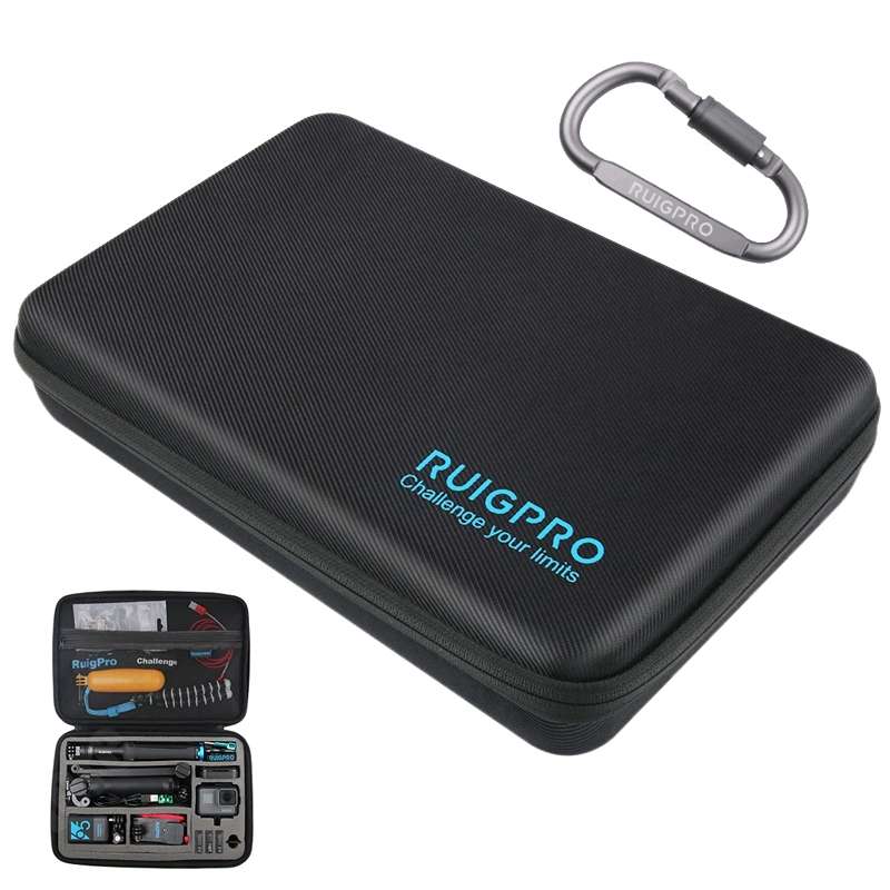 RUIGPRO Shockproof Waterproof Portable Case Box for DJI Osmo Action, Size: 33.5cm x 22.7cm x 6.3cm(B